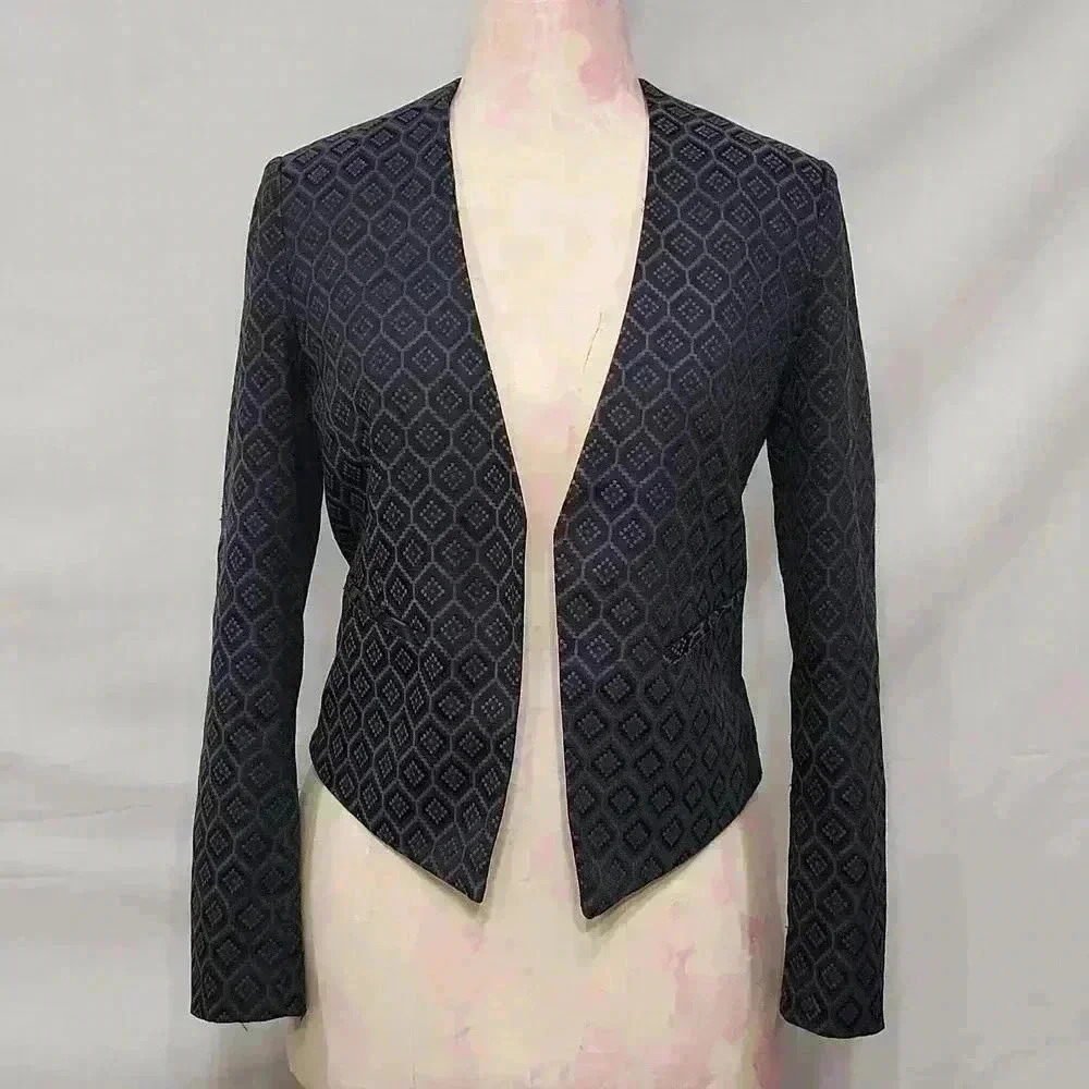 Banana Republic Jacquard Suit Jacket Blazer
